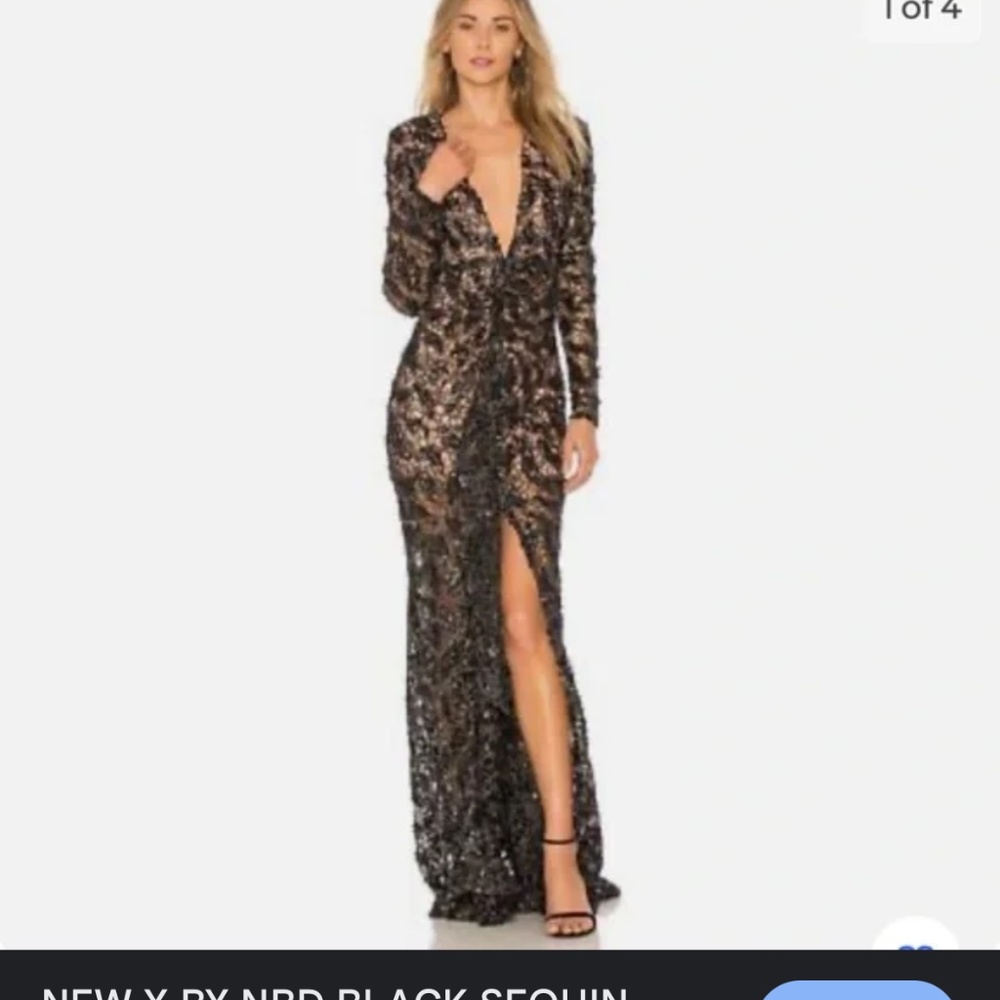 Nbd black gown